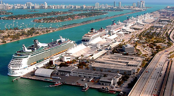 limo to Miami cruise port