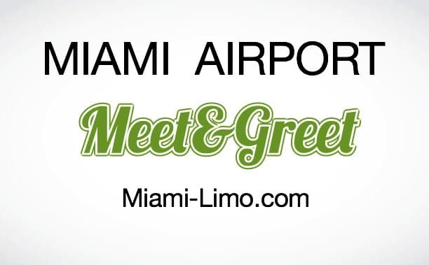 Meet and Greet Miami Airport