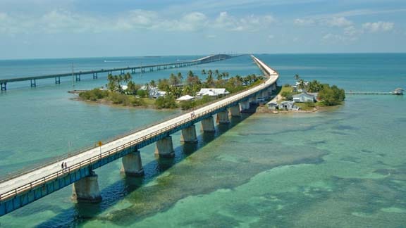 Miami to Key West bridges