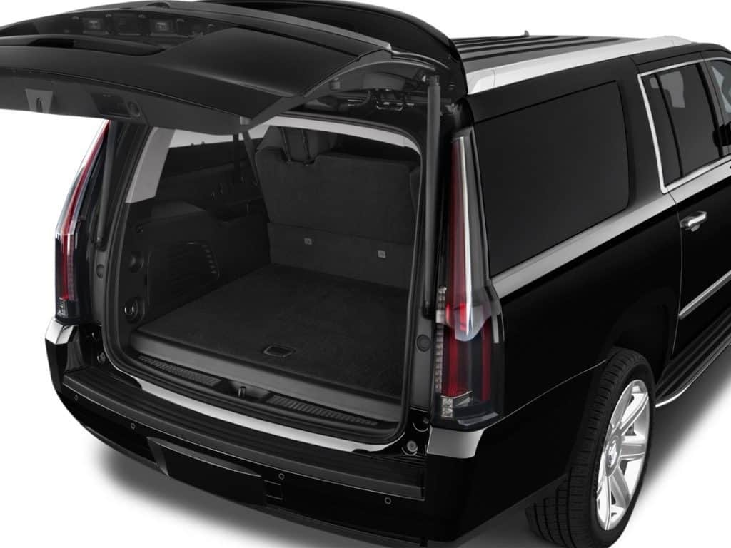 Escalade car service Miami luggage capacity