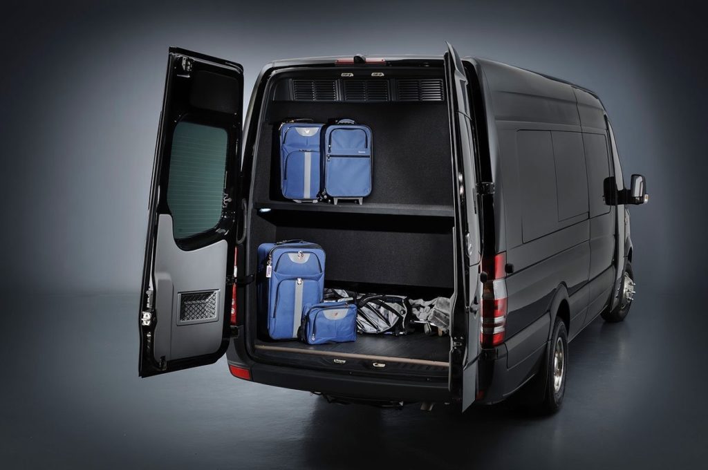 sprinter limo luggage capacity